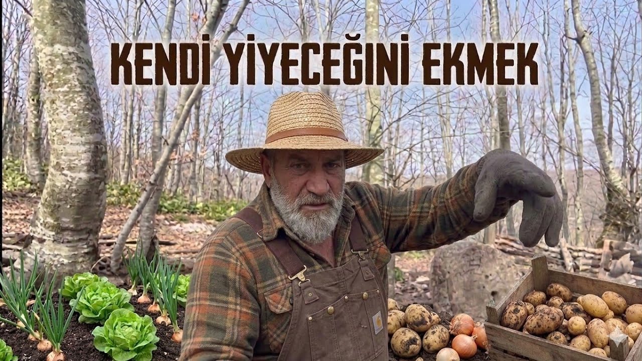 Lada Niva Dağlarda Bushcraft Kendi Yiyeceğini Yetiştirmek. Su Nasıl Bulunur