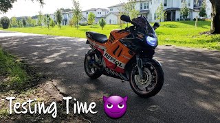 Full 1995 CBR 600F3 Restoration Part 8 It's Complete Test Ride Time