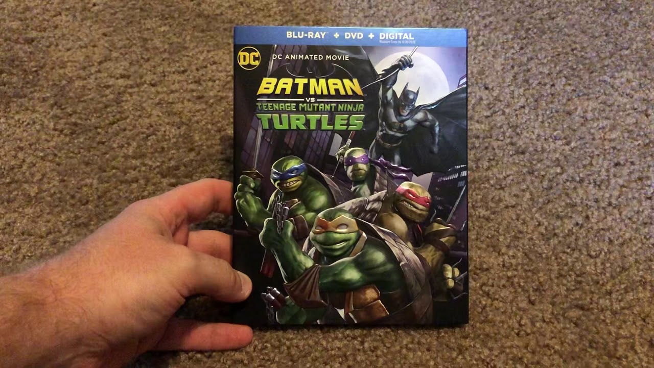 Batman vs The Teenage Mutant Ninja Turtles Blu-ray Unboxing! Plus Digital Code Giveaway!