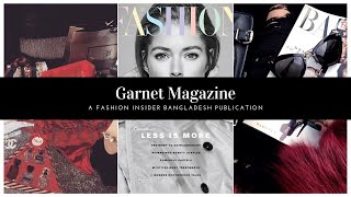 Garnet Magazine Fashion Insider Bangladesh Publication Fashion And Lifestyle