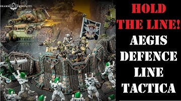 Aegis Defence Line Review | Astra Militarum Tactics