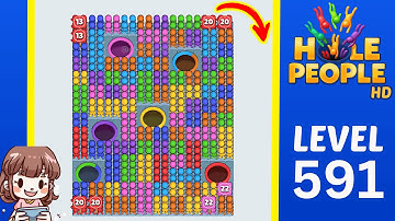 Hole People Level 591 Solution Walkthrough