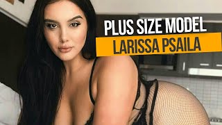 LARISSA PSAILA,PLUS SIZE MODEL,LINGERIE PLUS SIZE, PLUS SIZE CURVY