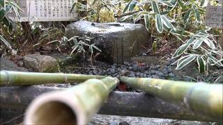 20100201　堂之坂公苑の水琴窟と恩田川.wmv