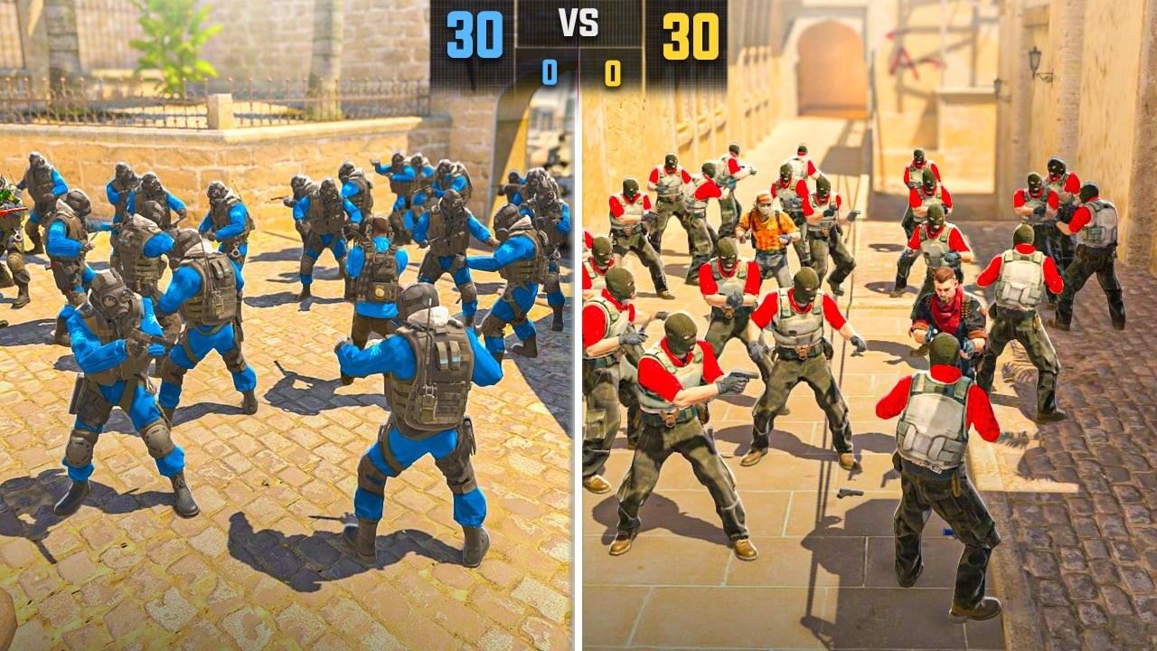 Zagraliśmy mecz 30vs30 w CS2...