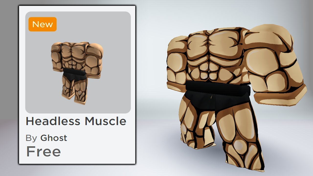 HOW TO GET MUSCLE IN ROBLOX! 