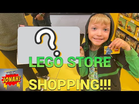 YouTube thumbnail: We Go To The LEGO STORE! Everything Is Awesome!