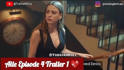 Aile Episode 4 Trailer 1 English Subtitles ❤ | @TurkishDizy