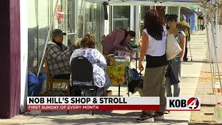 'First Sunday Stroll' highlights Nob Hill businesses