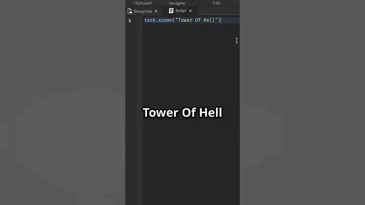 How To Make A ROBLOX GAME In 1 Line Of CODE!