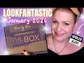 Spoiler  unboxing lookfantastic january 2024 beauty subscription box