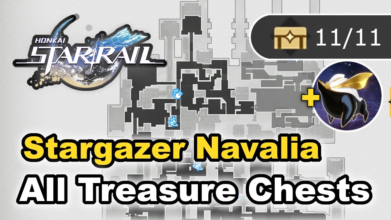 Stargazer Navalia All Treasure Chest Locations (Chests & Warp Trotter