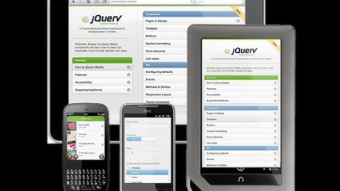 Jquery Mobile - Mobil Web Tasarım Ders-1