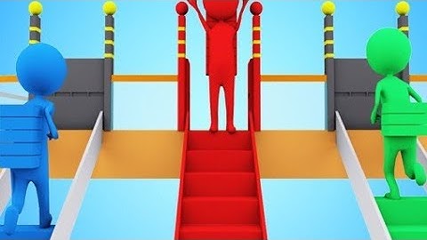 bridge race all levels gameplay walkthrough part 5 (android,ios)