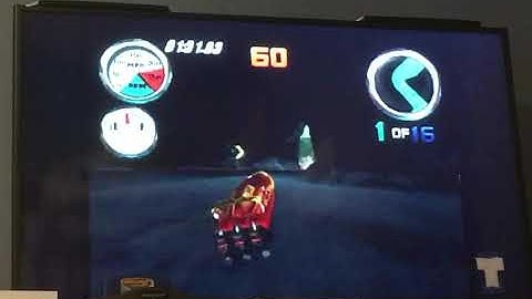 Hydro thunder - Razorback in ship graveyard, My high score is 1:41.39!