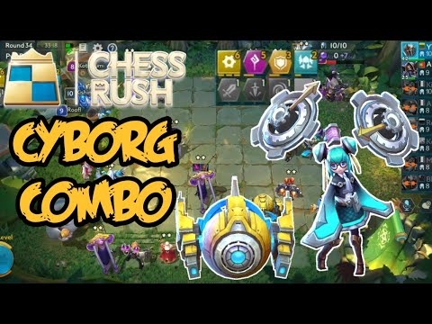 6 CYBORG | BEST COMBO | META SYNERGY | GAMEPLAY | CHESS RUSH