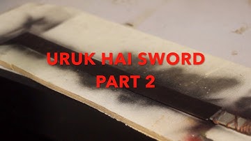 Uruk hai sword part 2/orc sword from lord of the rings!
