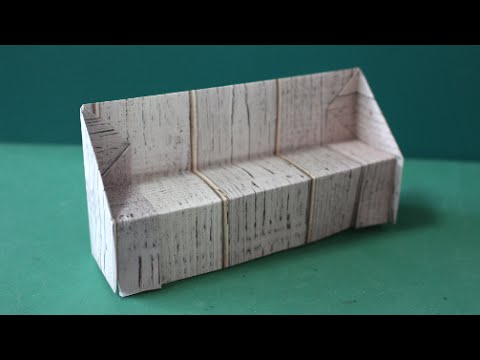 ダイニングソファ 折り紙 Dining Sofa Origami Youtube