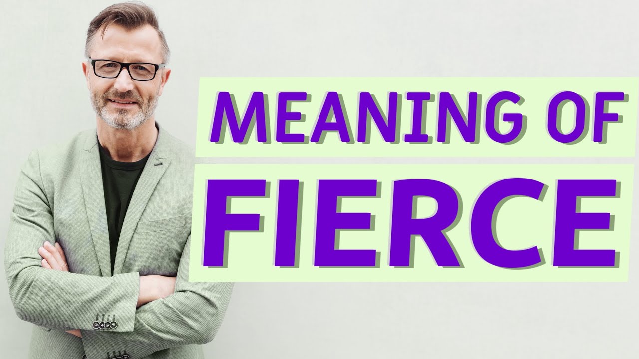 FIERCE definition and meaning