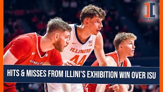 LIVE POSTGAME PODCAST: Hits & misses from Illini's 92-65 exhibition win over ISU
