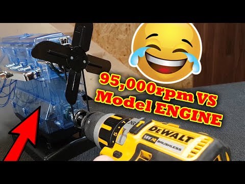 Catastrophic Failure Haynes Build your own ENGINE VS 95,000rpm Rod exits BLOCK!!!