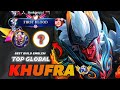 TERBARU BUILD KHUFRA TERKUAT 2025 - KHUFRA GAMEPLAY TOP GLOBAL MOBILE LEGENDS