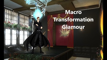 Final Fantasy XIV Glamour Macro Transofmation Intro #ffxiv #ffxivglamour #ffxivgpose