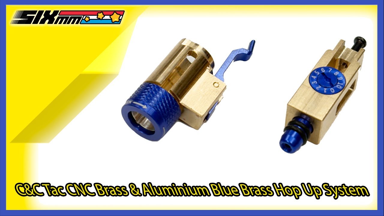[C&C Tac] CNC Brass & Aluminium Blue Brass Hop Up System[For Tokyo Marui M4 MWS Series]
