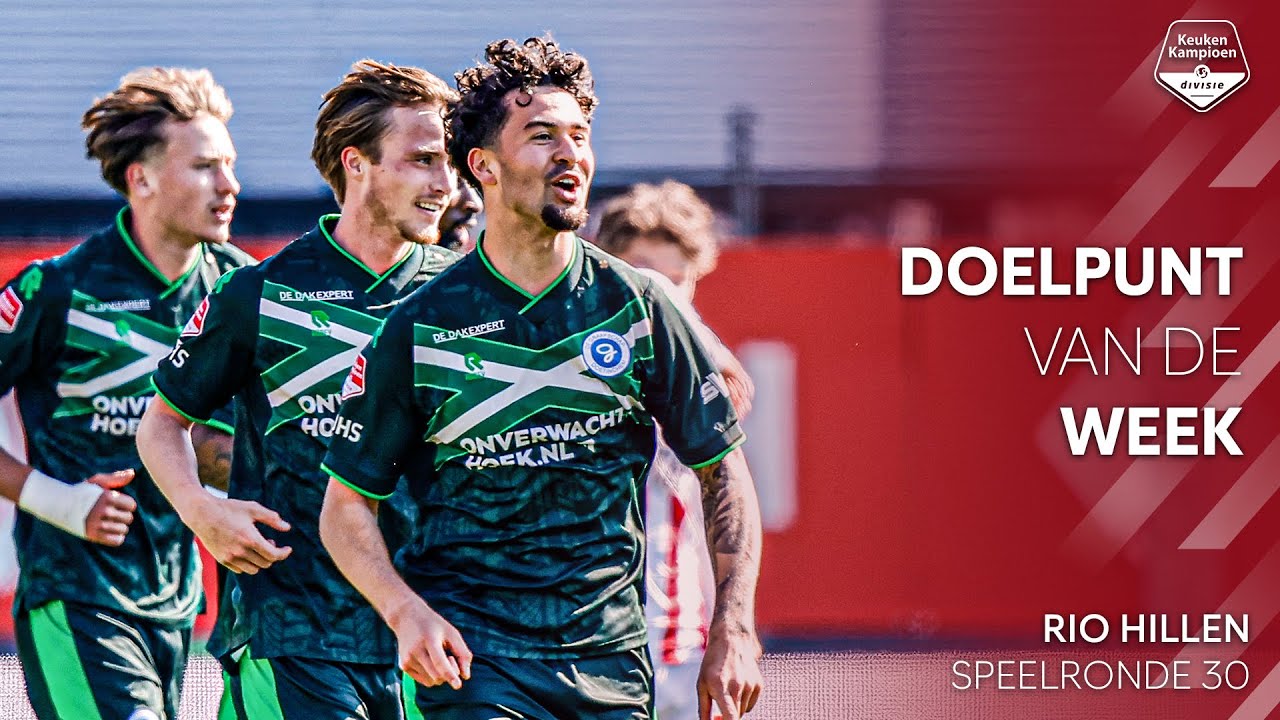 Doelpunt van de Week 30: Rio Hillen