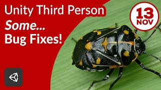 2 Bug Fixes - Unity TPS (third person) character controller tutorial series