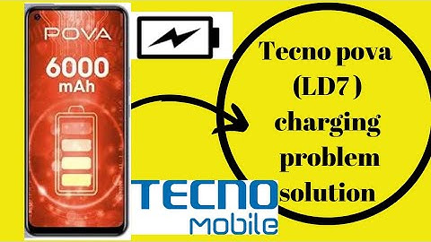 Tecno pova ( LD7 ) charging problem solution