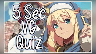 5 Second Video Game Quiz