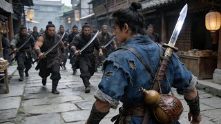 動作片！街上嗜酒的少年是劍神！ 💥 #中国电视剧 #KungFu #Martial #功夫