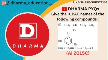 Give the IUPAC names of the following compounds:(i) CH3- CH-(Br) -CH2-CH