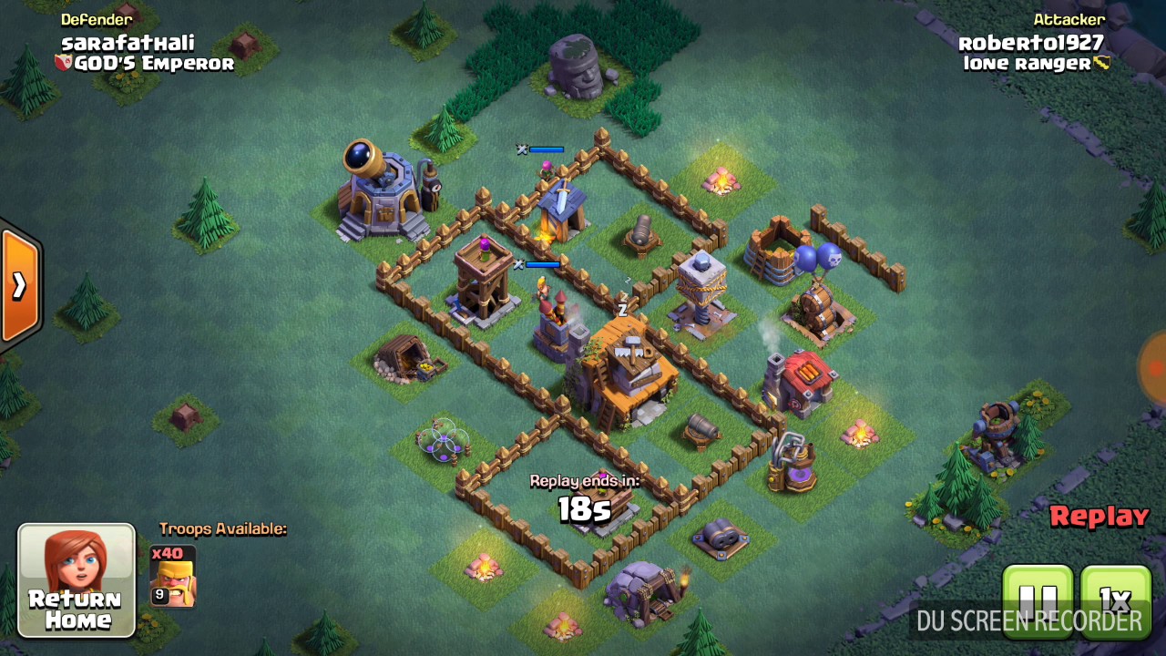 COC builder base Funny - YouTube