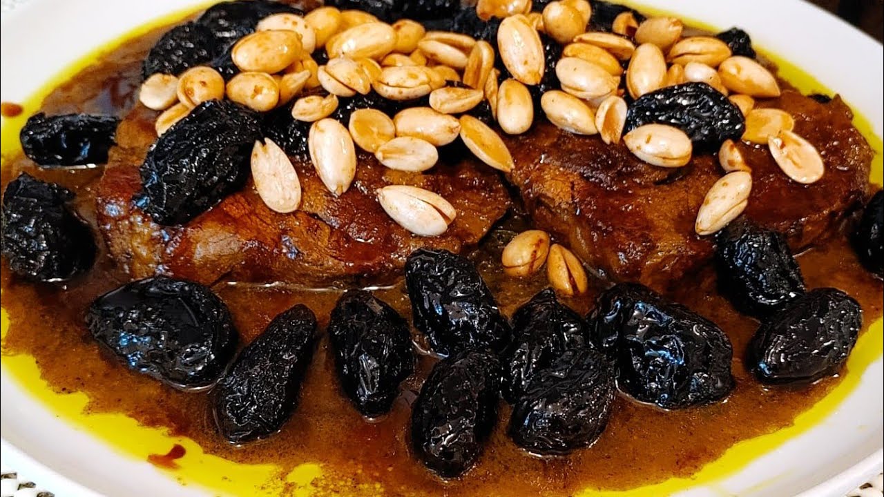 Recette de viande Aux pruneaux 😋 /recette marocain 💯💯 YouTube