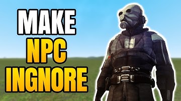 GMod - How To Make NPCs Not Attack You | Easy Setting To Make NPCs Ignore You In Garry