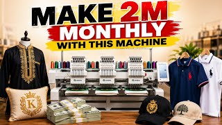 This Machine Will Make You N2M ($2K) Monthly From The Comfort Of Your Home. 