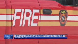 New life-saving equipment gifted to fire department