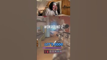 PUT SOME RESPECT ON MY NAME 😤 FIRST 1v5 IN RANK #r6 #siegex #fyp #clutch #1v5