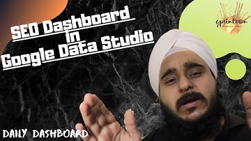 Google SEO Analytics Dashboard in Data Studio (Day 5)