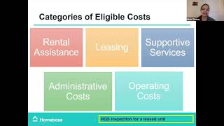 SCC CoC 101: Eligible Costs
