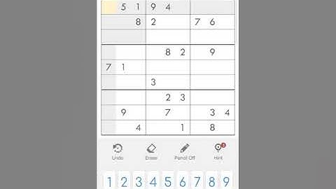 13 JUNE 2020 - SUDOKU DAILY CHALLENGE