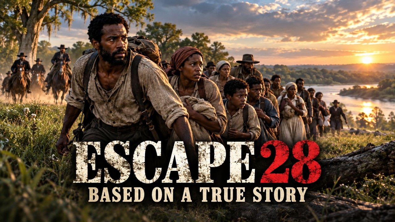 BASED ON A TRUE STORY 🎬 Escape 28 | Best history movies | They began a dangerous journey to freedom