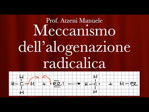 Video: Come si sostituisce un atomo di idrogeno con un alogeno?