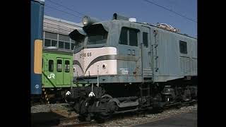 解体直前のEF5866号機