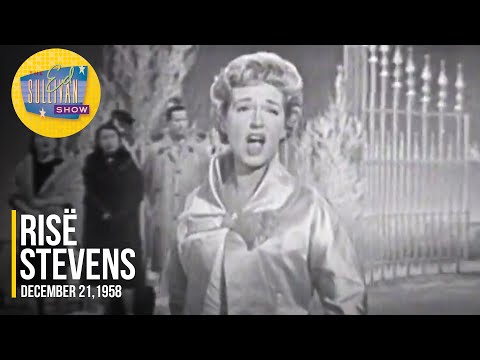 Risë Stevens "Silent Night, O Come All Ye Faithful & It Came Upon A Midnight Clear" | Ed Sullivan