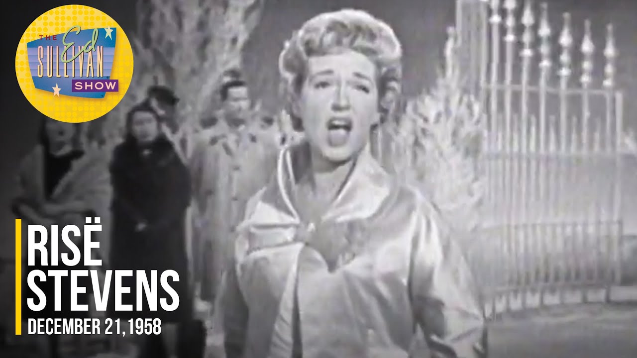 Risë Stevens "Silent Night, O Come All Ye Faithful & It Came Upon A Midnight Clear" | Ed Sullivan