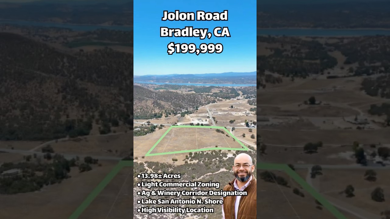 FOR SALE - Jolon Road, Bradley, CA (13.98 AC)
