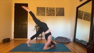 Bound Headstand Tutorial for Beginners | Happy Hannah Yoga
